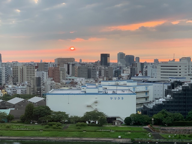 蝉の声も控え目な静かな夜明け「他人の成功」