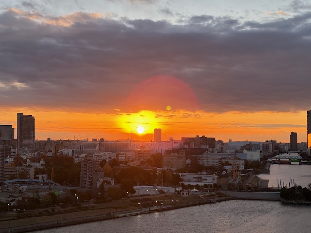 風が冷たい夜明け「１つ１つ丁寧に」