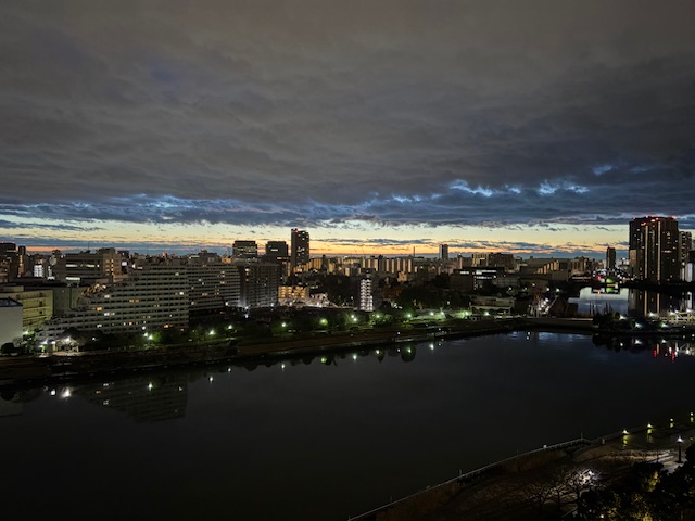 雨上がりの夜明け「限りある時間を大切に」